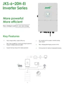 Jinko Solar 10kW Trifaze Hibrit Inverter thumbnail 4