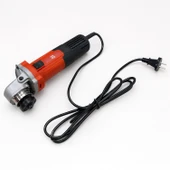 Avuç Taşlama 115 mm Elektrikli 750W Kömürlü M14 Mil Uyumlu 115 mm Disk Çaplı Spiral Makinesi thumbnail 5