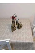 ELYAFLI PVC MUŞAMBA - DESENLİ SİLİNEBİLİR MASA ÖRTÜSÜ thumbnail 5