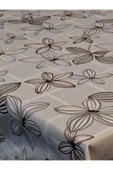 Kaydırmaz Tabanlı Pvc Muşamba - Desenli Silinebilir 120 X 150 Hazır Masa Örtüsü thumbnail 6