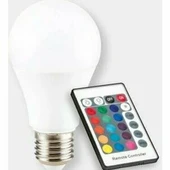 Cata CT-4058 9W 220V E27 Duylu  Kumandalı RGB Led Ampul thumbnail 1