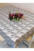 Kaydırmaz Tabanlı Pvc Muşamba - Desenli Silinebilir Masa Örtüsü thumbnail 4