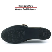 Erkan Saçmacı Madeline Ceviz Hakiki Dana Derisi Tokalı Yuvarlak Burun Dolgu Topuklu Günlük Ayakkabı thumbnail 6