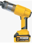 AUHMA 25000MAH Çift Bataryalı 20000PA Ultra Çekim Güçlü Çantalı Yedek Filtreli Araç Temizleme Süpürgesi thumbnail 6