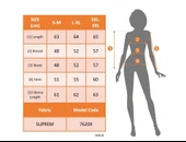 Lucky Life Kadın Uzun Kollu Yakadan Düğmeli çizgili Desenli Süprem Bluz thumbnail 4