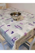 Elyaflı Pvc Muşamba - Desenli Silinebilir Masa Örtüsü thumbnail 5