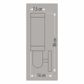 Cata CT-7011 Roma Bahçe Armatürü thumbnail 2