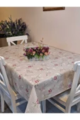 Elyaflı Pvc Muşamba - Desenli Silinebilir Masa Örtüsü thumbnail 5