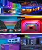 Cata CT-4567 Pixel Neon LED Set 5 Metre Renkli RGB Kumandalı thumbnail 4