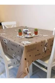 Elyaflı Pvc Muşamba - Desenli Silinebilir Masa Örtüsü thumbnail 1