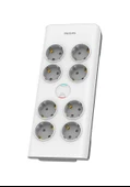 Philips SPN7080WA/62 900J 8'li Akım Korumalı Priz 2 Metre Beyaz Uzatma Kablosu thumbnail 1