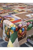Yeni Yıl Desenli Elyaflı PVC Masa Örtüsü – Silinebilir ve Su Geçirmez Muşamba thumbnail 3