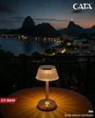 Cata Ct-8434 Rio Şarjlı Masa Lambası Tek Anahtarla 3 Renk thumbnail 3