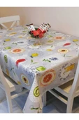 Elyaflı Pvc Muşamba - Desenli Silinebilir Masa Örtüsü thumbnail 1
