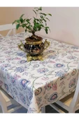 Elyaflı Pvc Muşamba - Desenli Silinebilir Masa Örtüsü thumbnail 2