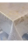 GÜMÜŞ İTHAL PVC MUŞAMBA - DESENLİ SİLİNEBİLİR MASA ÖRTÜSÜ thumbnail 5