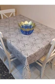 SİMLİ KETEN DOKULU PVC MASA ÖRTÜSÜ thumbnail 2
