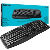 Everest KB-955 Siyah Usb Multimedia Kablolu Q Standart Klavye thumbnail 3