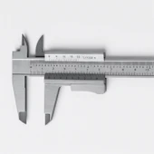 Kilitli Mekanik Kumpas Monoblok Metal Gövde 0.02 Hassasiyet 150 mm İç Dış Derinlik Ölçüm Aleti thumbnail 1