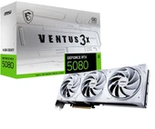 MSI GEFORCE RTX 5080 16G VENTUS 3X OC WHITE thumbnail 1