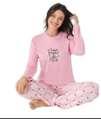 Pijahome Kadın Kışlık Termal Uzun Kollu Pijama Takımı thumbnail 5