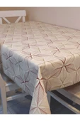 SİMLİ KETEN DOKULU PVC MASA ÖRTÜSÜ thumbnail 2