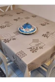 SİMLİ KETEN DOKULU PVC MASA ÖRTÜSÜ thumbnail 3