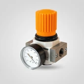 Yüksek Kapasite Regülatör 1/2"  Pnömatik Hava Su Tutucu Filtre Endüstriyel Basınç Kontrol Cihaz thumbnail 2