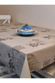 SİMLİ KETEN DOKULU PVC MASA ÖRTÜSÜ thumbnail 1
