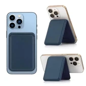 E2M MAGSAFE STANDLI DERİ CÜZDAN KIRMIZI thumbnail 2