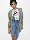 ONLY Bayan Uzun Örgü Hırka 15174274 thumbnail 4