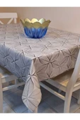 SİMLİ KETEN DOKULU PVC MASA ÖRTÜSÜ thumbnail 1
