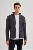 CAZ 56330 DİK YK. POLAR SWEAT HIRKA ANTRASİT thumbnail 2
