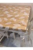 Şeffaf 0.018 Mm Pvc Muşamba - Desenli Silinebilir Şeffaf Masa Örtüsü thumbnail 2