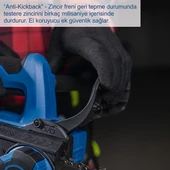 Scheppach BC-TCS200 1x4.0Ah Tek Akülü Ağaç Kesme Makinesi - 5910311400 thumbnail 2