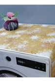 SARI DESENLİ DUCK KUMAŞ ÇAMAŞIR VE KURUTMA MAKİNESİ ÖRTÜSÜ 120X60CM thumbnail 4