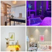 Powermaster PM-26973 RGB Gün Işığı Led Raf Duvar Aydınlatma 3XAAA Pil İle Çalışır (Tekli) thumbnail 3