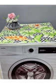 RENKLİ DESENLİ DUCK KUMAŞ ÇAMAŞIR VE KURUTMA MAKİNESİ ÖRTÜSÜ 120X60CM thumbnail 1