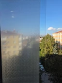 Cam Filmi Kaplama Statik Folyo  Buzlu Desenli Duşa Kabin Pencere Ofis Dekorasyon thumbnail 1
