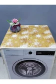 SARI DESENLİ DUCK KUMAŞ ÇAMAŞIR VE KURUTMA MAKİNESİ ÖRTÜSÜ 120X60CM thumbnail 1