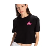 Kadın Authentic Hannah T-shirt Siyah Regular Fit Tişört thumbnail 6