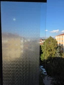 Cam Filmi Kaplama Statik Folyo  Buzlu Desenli Duşa Kabin Pencere Ofis Dekorasyon thumbnail 3