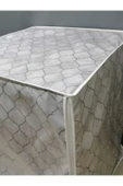 KUMAŞ DOKULU PVC KAPLI SU GEÇİRMEZ ÇAMAŞIR MAKINESI KURUTMA MAKINESI ÖRTÜSÜ thumbnail 2