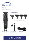 Acura AC-76 Lazer Epilasyon Öncesi Tüm Vücut Tıraş Makinesi thumbnail 4