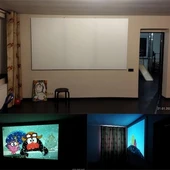 STATİK KAĞIT YAPIŞKANLI PROJEKSİYON PERDESİ ÖZEL KESİM EBATLAR İÇİN ARAYINIZ. thumbnail 4