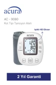 Ac-9080 199 Hafızalı Tam Otomatik Koldan Ölçer Tansiyon Aleti Çanta Hediyeli thumbnail 3