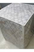KUMAŞ DOKULU PVC KAPLI SU GEÇİRMEZ ÇAMAŞIR MAKINESI KURUTMA MAKINESI ÖRTÜSÜ thumbnail 3
