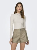 ONLY Bayan Fırfırlı Uzun Kol Body 15180040 thumbnail 1