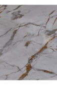 Kalın PVC Masa Koruyucu – 1.2 mm Mika Örtü, 80 cm En, Mermer Desen thumbnail 9