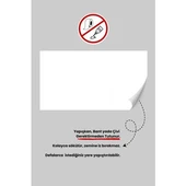 STATİK KAĞIT YAPIŞKANLI PROJEKSİYON PERDESİ 150 X 200 CM thumbnail 6